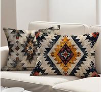 Cuscini da Esterno Europa settentrionale Federe Cuscini Divano 50x80 cm Set di 2 Decorativi Motivo Boemia Cuscino Divano Rettangolari Velluto Guanciale Letto per Soggiorno Camera Letto Autunno R-6136