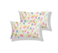 Cuscini da Esterno Impermeabili 40 x 70 cm2 Pezzi, Federe Cuscini Divano in Lino, Cuscino Oblong Resistente all'Usura, Copricuscino per Giardino Soggiorno Camera, Regalo Il sogno colorato S0-680