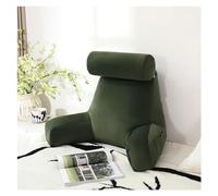 Cuscini da lettura, Con collo staccabile, cuscino di supporto for la schiena con supporto for il braccio, cuscino di supporto for la schiena Cuscino di supporto lombare ergonomico(Jade Green,75x40x40