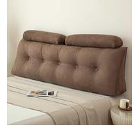 Cuscini da lettura, Cuneo, con supporto for il collo, fodera rimovibile, design tasca laterale for divano da camera letto del dormitorio(D,70 * 19.6 * 7.8 in)