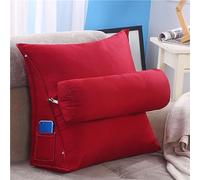 Cuscini da lettura, Cuscino for Il Riposo Del Letto,Con Bracci Di Supporto,Tasca E Maniglia Portatile,Cuscino Di Supporto Lombare In Memory Foam Triturato for Leggere Guardare La TV Giochi Cuscino fo