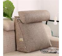Cuscini da lettura, Cuscino for Il Riposo Del Letto,Con Bracci Di Supporto,Tasca E Maniglia Portatile,Cuscino Di Supporto Lombare In Memory Foam Triturato for Leggere Guardare La TV Giochi Cuscino fo