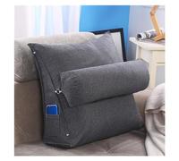 Cuscini da lettura, Cuscino for Il Riposo Del Letto,Con Bracci Di Supporto,Tasca E Maniglia Portatile,Cuscino Di Supporto Lombare In Memory Foam Triturato for Leggere Guardare La TV Giochi Cuscino fo