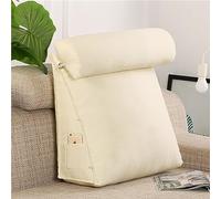 Cuscini da lettura, Cuscino for Il Riposo Del Letto,Con Bracci Di Supporto,Tasca E Maniglia Portatile,Cuscino Di Supporto Lombare In Memory Foam Triturato for Leggere Guardare La TV Giochi Cuscino fo