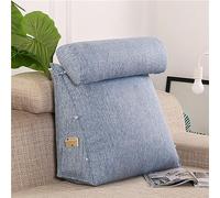 Cuscini da lettura, Cuscino for Il Riposo Del Letto,Con Bracci Di Supporto,Tasca E Maniglia Portatile,Cuscino Di Supporto Lombare In Memory Foam Triturato for Leggere Guardare La TV Giochi Cuscino fo