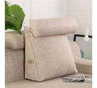 Cuscini da lettura, Cuscino for Il Riposo Del Letto,Con Bracci Di Supporto,Tasca E Maniglia Portatile,Cuscino Di Supporto Lombare In Memory Foam Triturato for Leggere Guardare La TV Giochi Cuscino fo