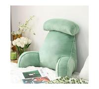Cuscini da lettura, Extra large con supporto for collo/braccia con memory foam triturato extra riempito, ideale for supporto for la schiena, letto, giochi, lettura, con(Turquoise)