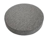 Cuscini da Pavimento Rotondi per Bambini, Cuscini da Pavimento Meditazione in Lino, Cuscini da Pavimento sedie in Morbida Spugna, Cuscini da Pavimento per mobili da Aula,Gray 1,50X5CM