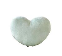 Cuscini Decorativi 12/17" Faux Fur Heart Pillow Decorative Pillows Plush Love Heart Shaped Fluffy Throw Pillow Cushion Valentine's Day Gifts(G,25X31cm)