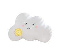 Cuscini Decorativi Cartoon Lovely Cloud Shape Seat Cushion Home Decorative Stuffed Plush Pillow for Sofa Office Chair Fluffy Cushion(B)