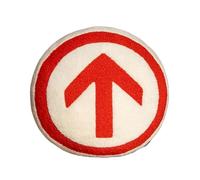 Cuscini Decorativi Funny Design Seat Cushion Home Living Room Fluffy Pillow for Sofa Soft Office Siesta Plush Pillow(Red,2PCS 30CM)