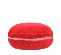 Cuscini Decorativi Macaron Shape Plush Cushion Round Cake Pillow Sofa Decoration Home Decor Wedding Cushion birthday(Bingo cherry)