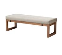 Cuscini decorativi per sedie in legno spesso, per interni ed esterni, 100 x 40 x 5 cm, colore caffè riso, ideali per panchine da giardino e sedili a bovindo