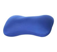 Cuscini di microbead cuscinetto rotola per rotola morbida piccoli cuscini per osso da viaggio cuscino da viaggio supporto per assistenza reclinabile per ufficio che dorme 15x7.9x2.4 '' blu