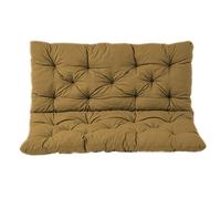 Cuscini di ricambio per panca da esterno con schienale, morbidi cuscini di ricambio per dondolo a 2/3 posti, cuscini in pelliccia da giardino, colore cachi, 100 x 100 x 8 cm, cravatte incluse