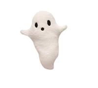 Cuscini fantasma - Bambola stregata, statuetta in tessuto morbido, compagno di giocattoli di Halloween, peluche decorativo leggero, adorabile personaggio spettrale | Sostituto della bambola per la men