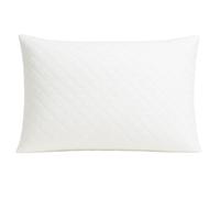 cuscini fiber - 1 Cuscini Letto Matrimoniale con Imbottitura in Fiocco di Memory Foam e Federa Massaggiante, Cuscino Memory Foam Guanciale Morbido per Dormire, Sicuro Antiacaro e Anallergico