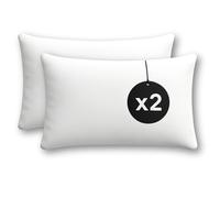 cuscini fiber Set da 2 Cuscini per Divano 30x50 con Fodera Misto Cotone Anallergici Morbidi e Soffici, Cuscino Quadrato Interno, Imbottitura Cuscini Prodotto in Italia