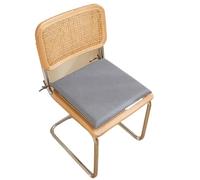 Cuscini for sedie resistenti all'acqua con lacci for uso interno ed esterno, cuscini for sedili da patio tessuto in poliestere, ideali for cenare, prato, colore: blu)(Blue Gray,45x45x4cm(4pcs))