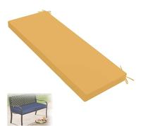 Cuscini Imbottiti per Panche da Esterno/Interno - 120x40 100x40 80x40 100x50 - Antiscivolo, Impermeabile Cuscino per Panchina per Giardino,Sagre,Birrerie e Cucina(Color7,120x35x5cm/47x14x2in)