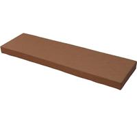 Cuscini Imbottiti per Panche da Esterno/Interno - Lino e Cotone Antiscivolo con Fibbia - 120x40, 100x40, 80x40, 100x50 - Cuscino per Panchina per Giardino, Sagre, Birrerie e Cucina(9,80x40x5cm)