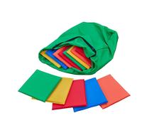 Cuscini Impermeabili per Esterno, cm.30x30 - 15 Pezzi in 5 Colori