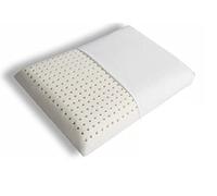 Cuscini in lattice come quelli degli hotel, Organico - Schiuma confortevole for chi dorme su un fianco o sulla schiena, sollievo dal dolore al collo e alle spalle, formato matrimoniale(60x40x10cm)