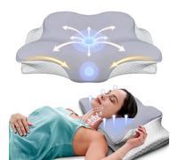 Cuscini in memory foam a forma di farfalla rilassante cervicale a rimbalzo lento cuscino per il collo sollievo dal dolore cuscino ortopedico per dormire