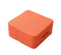 Cuscini lavabili in cotone e lino, tappetini tatami, spessi, per seduta sul pavimento, facili da trasportare, con design portatile per esercizi sportivi e yoga, offrono una migliore protezione al