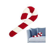 Cuscini Natalizi,Cuscino Menta Piperita Natale,Cuscini per sedie natalizi con cuscino alla menta piperita | Cuscino a forma di caramella Simpatico peluche decorativo natalizio, cuscini e bianchi per r