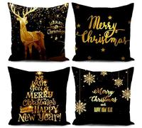 cuscini natalizi cuscino natale regali 40 x 40 cm decorazioni natalizie centrotavola natalizio per la casa christmas decorations xmas cushion covers pillow