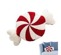 Cuscini natalizi - Cuscino natalizio per sedia, rosso e bianco, decorativo per soggiorno, camera da letto, dormitorio, decorazione per la casa