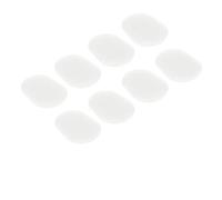 Cuscini Per Bocchino Per Clarinetto In Silicone Bianco Da 8 Pezzi/lotto 0,5 Mm