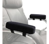 Cuscini per Braccioli Sedie 2 Pezzi Cuscino Rimovibile Braccioli Cuscinetti per Braccioli Antiscivolo Braccioli in Memory Foam per Ufficio Sedia da Gioco