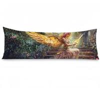 Cuscini per Divano 40 x 120 cm Federe Cuscino LettoForesta, Femminile Guanciale Letto Migliorare la Qualità del Sonno Cuscino Lungo Doppia Faccia Stampa con Cerniera Invisibile Rettangolari, Model321