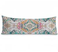 Cuscini per Divano 50 x 150 cm Federe Cuscino LettoBoho, Europa settentrionale Guanciale Letto Cuscino Lungo Doppia Faccia Stampa con Cerniera Invisibile Traspirante Fodere Rettangolari, Model240