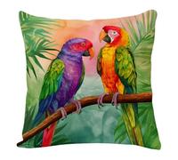Cuscini Per Divano 60X60 Verde Viola Cuscino Decorativa In Lino Con Cerniera Invisibilela Per La Decorazione Domestica Soggiorno Camera Da Letto Divano