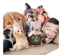 Cuscini per il corpo personalizzati,Cuscino per cani gatti,Carica foto Stampa 3D personalizzata per la testa e il corpo dei tuoi cari,Cuscino a forma di regalo creativo,Regalo di compleanno