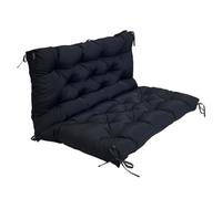 Cuscini per Panca da Esterno Impermeabili 150x100x10cm, 3 Posti Cuscino di Ricambio con Schienale per Mobili Reclinabili, Patio, Veranda, Giardino, Sedie da Esterni 04