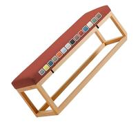 Cuscini per panca da interni ed esterni, per dondolo e portico, antiscivolo, disponibili in 48/60/32/36/40 x 33/35,6/40,6/45,7 cm e finestra a bovindo C9 142,2 x 55,9 x 5,1 cm