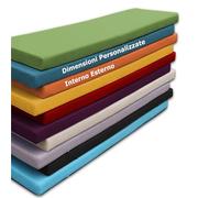 Cuscini per Panca Dimensioni Personalizzate, Cuscino per Portico, Cuscino per Finestra Rialzata, Impermeabile Cuscino per Mobili in Legno per Esterni, Cuscino per Sedia a Dondolo (Spessore 5cm)