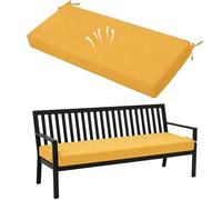 Cuscini per Panchine da Esterno E da Interno Impermeabili E Resistenti allo Sbiadimento Comodi Cuscini Lunghi per Panchine con Lacci per Patio Cortile Veranda E Giardino