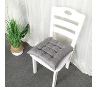 Cuscini per sedia, 45 x 45 cm di spessore, con lacci antiscivolo, per esterni, giardino, patio, poltrona, divano, auto, cuscini per casa, cucina, soggiorno, ufficio