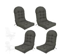Cuscini per sedie a Dondolo Giardino con Schienale Alto 110×50cm con Lacci | Cuscini per Patio per mobili comodo e perfetto per il relax in Ufficio e sul ponte