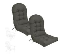Cuscini per sedie a Dondolo Giardino con Schienale Alto 110×50cm con Lacci | Cuscini per Patio per mobili comodo e perfetto per il relax in Ufficio e sul ponte
