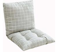 Cuscini per Sedie con Schienale 40x40/45x45/50x50cm Cuscino per sedie da Pranzo Antiscivolo Confortevoli Cucina Cuscini per Sedie per Sedia l'esterno Interni Giardino Ufficio(A1,50x50cm1PC)