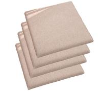 cuscini per sedie， Cuscini for sedili da interno ed esterno, for il tuo soggiorno, patio, auto e altro ancora(Coffee,45x45cm(4pcs))