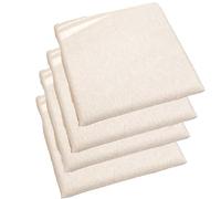cuscini per sedie， Cuscini for sedili da interno ed esterno, for il tuo soggiorno, patio, auto e altro ancora(Beige,45x45cm(4pcs))