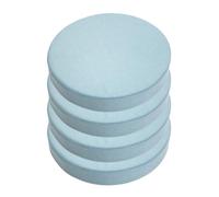 cuscini per sedie， Cuscino for sedia rotondo elastico con fodera in lino cerniera staccabile, morbido e confortevole, in spugna, for sala da pranzo interna(Light Blue,40cm)