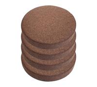 cuscini per sedie， Cuscino for sedia rotondo elastico con fodera in lino cerniera staccabile, morbido e confortevole, in spugna, for sala da pranzo interna(Dark Brown,40cm)